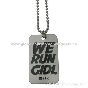 Dog Tag, Measures 50 x 29mm